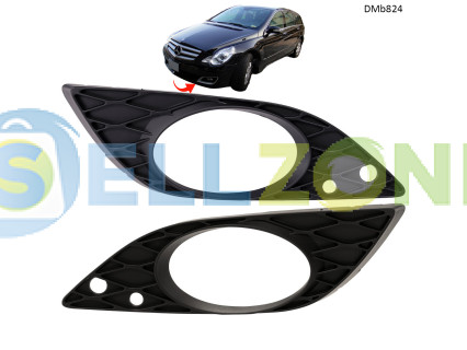 Μάσκες αλογόνου στον μπροστινό προφυλακτήρα Mercedes R W251 2006–2010 – DMb824